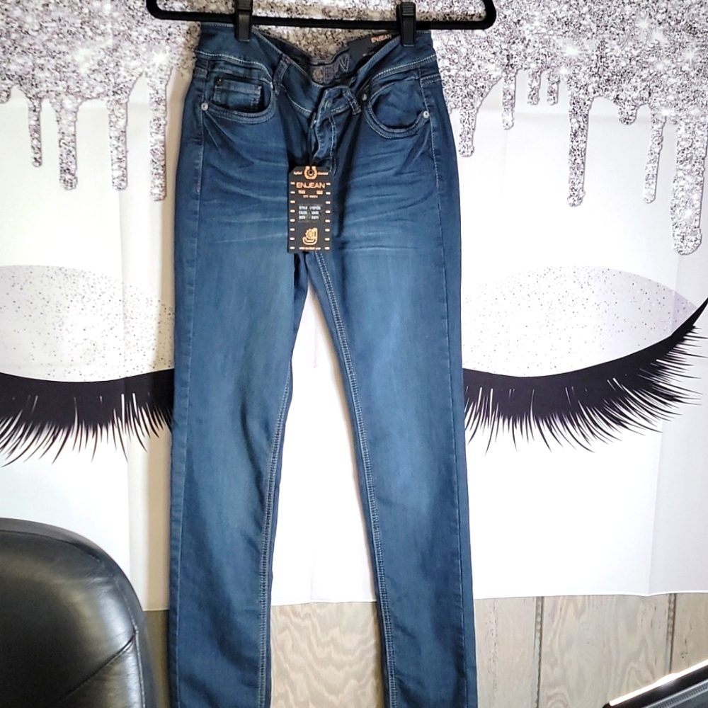 Enjean Mid Rise Jeans
